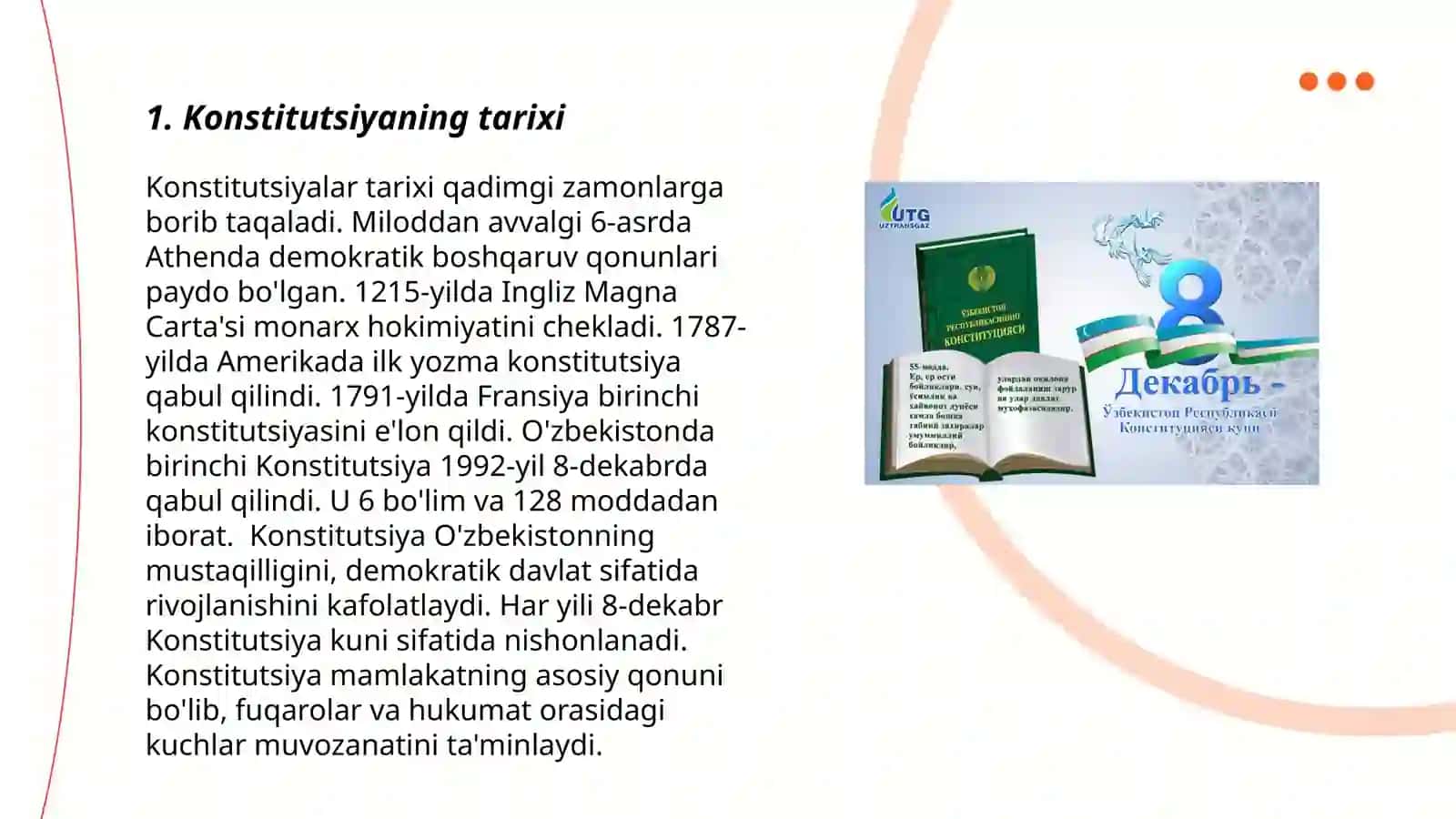 Konstitutsiyaning tarixi 3