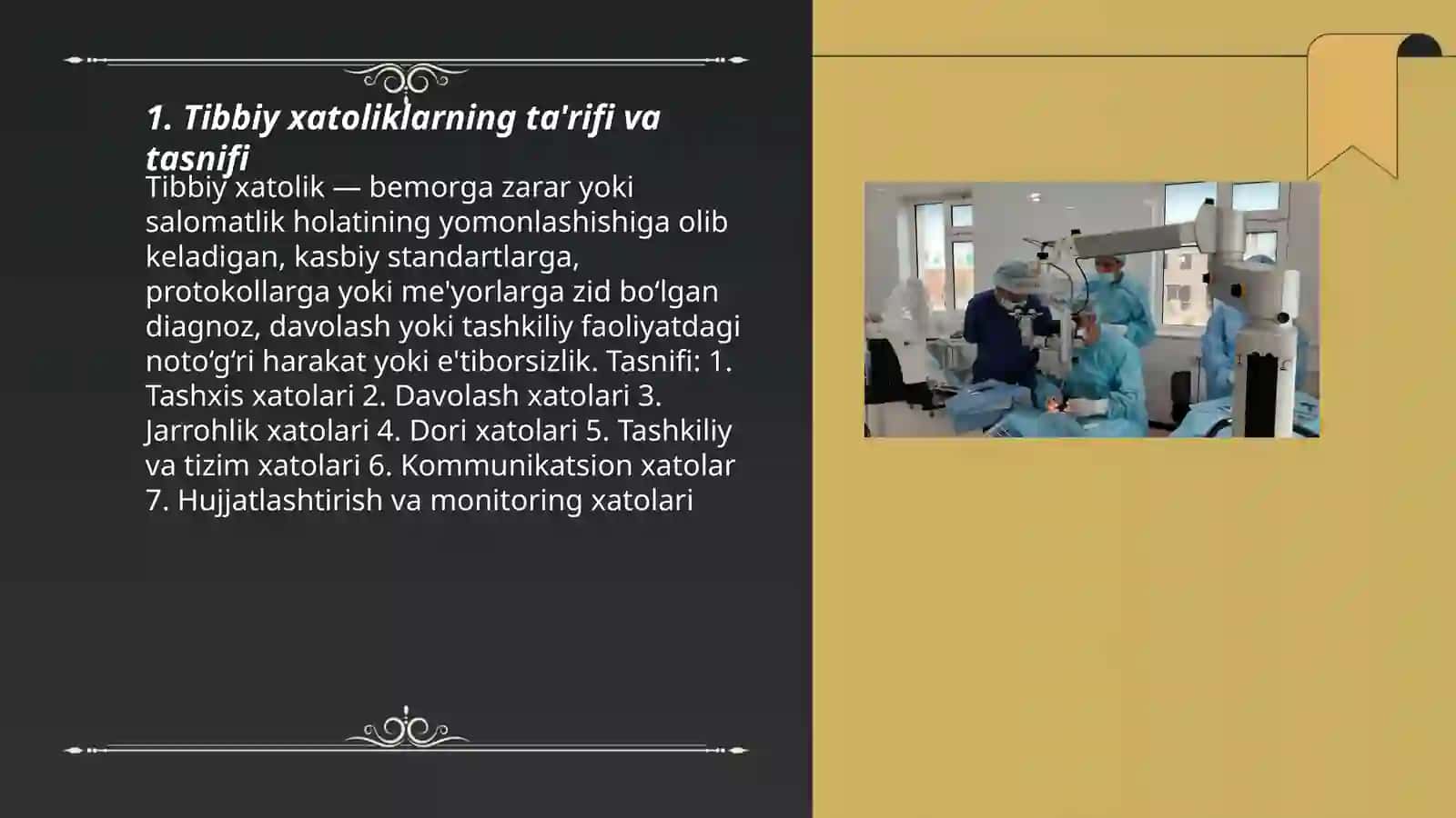 Tibbiy xatoliklar 3