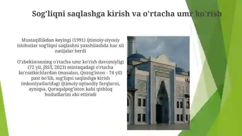 O'zbekistonda ijtimoiy siyosiy va iqtisodiy hayotida roy berayotgan o'zgarishlar xalqaro reytingi 3