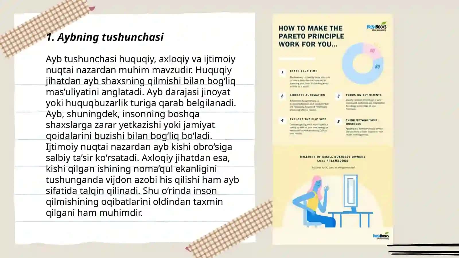 Ayb uchun javobgarlik prinsipi 3