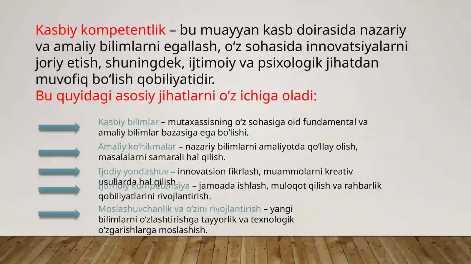 Akademik ko‘nikmalar va kasbiy kompetentlik faniga kirish 3