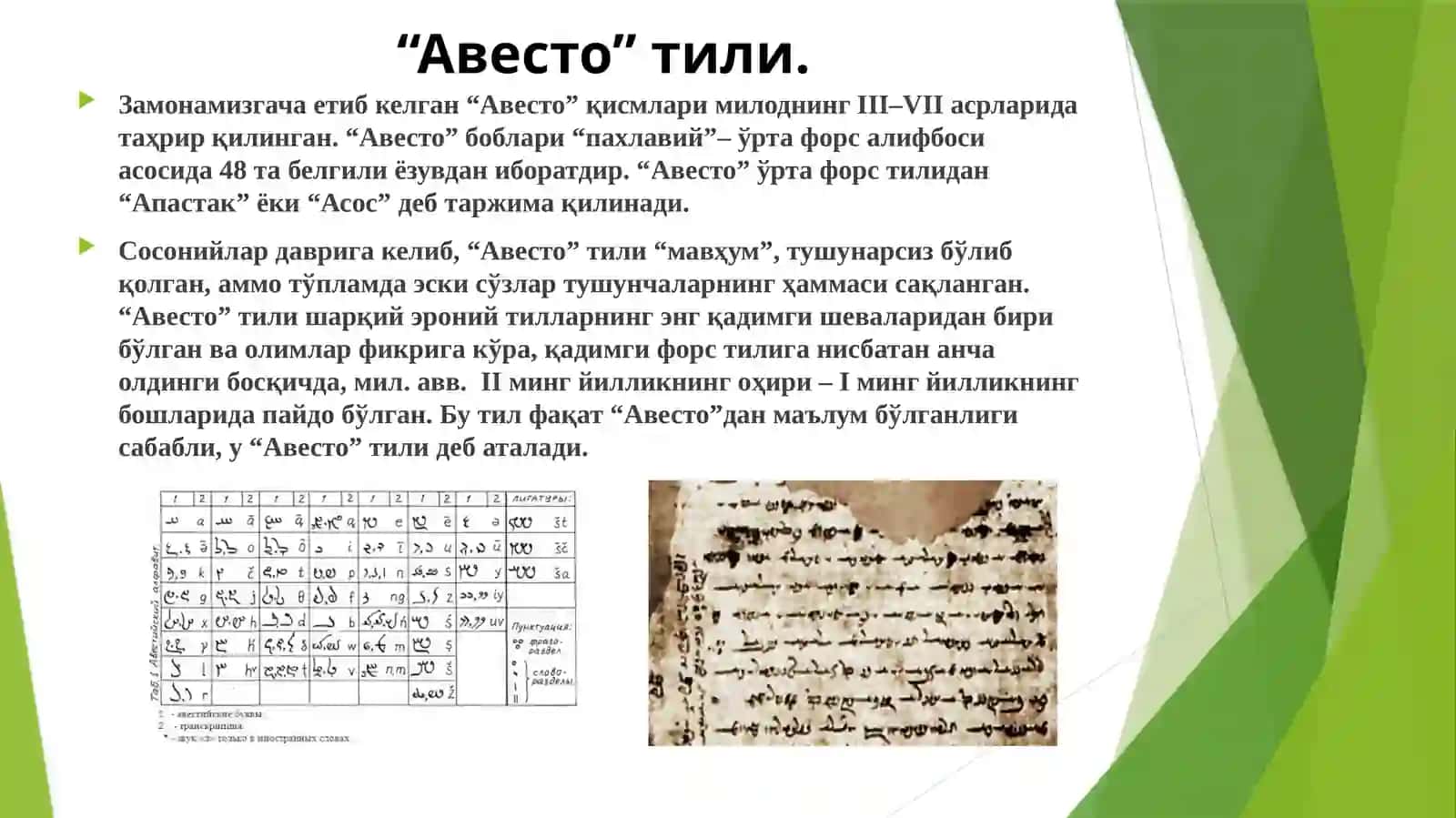 “Авесто” ва зардуштийлик. 3