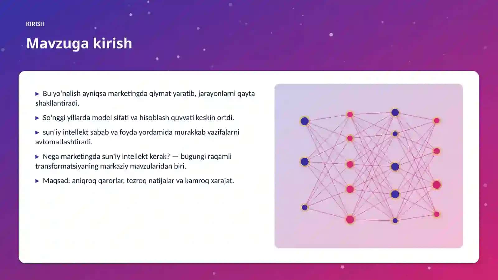 Nega marketingda sun'iy intellekt kerak? 3
