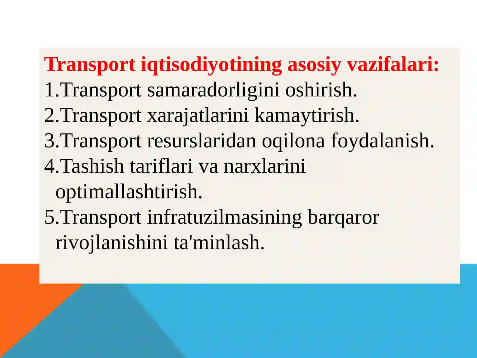 Transport Iqtisodiyoti 3
