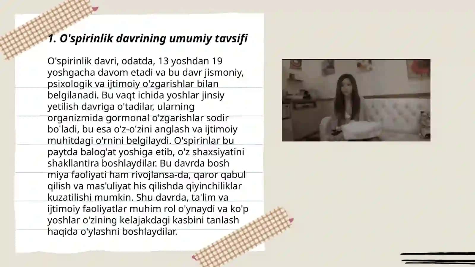 O'spirinlik va yosh davrning psixik xususiyatlari 3
