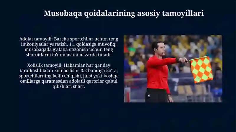 Musobaqa qoidasi va hakamlar funksiyalari 3
