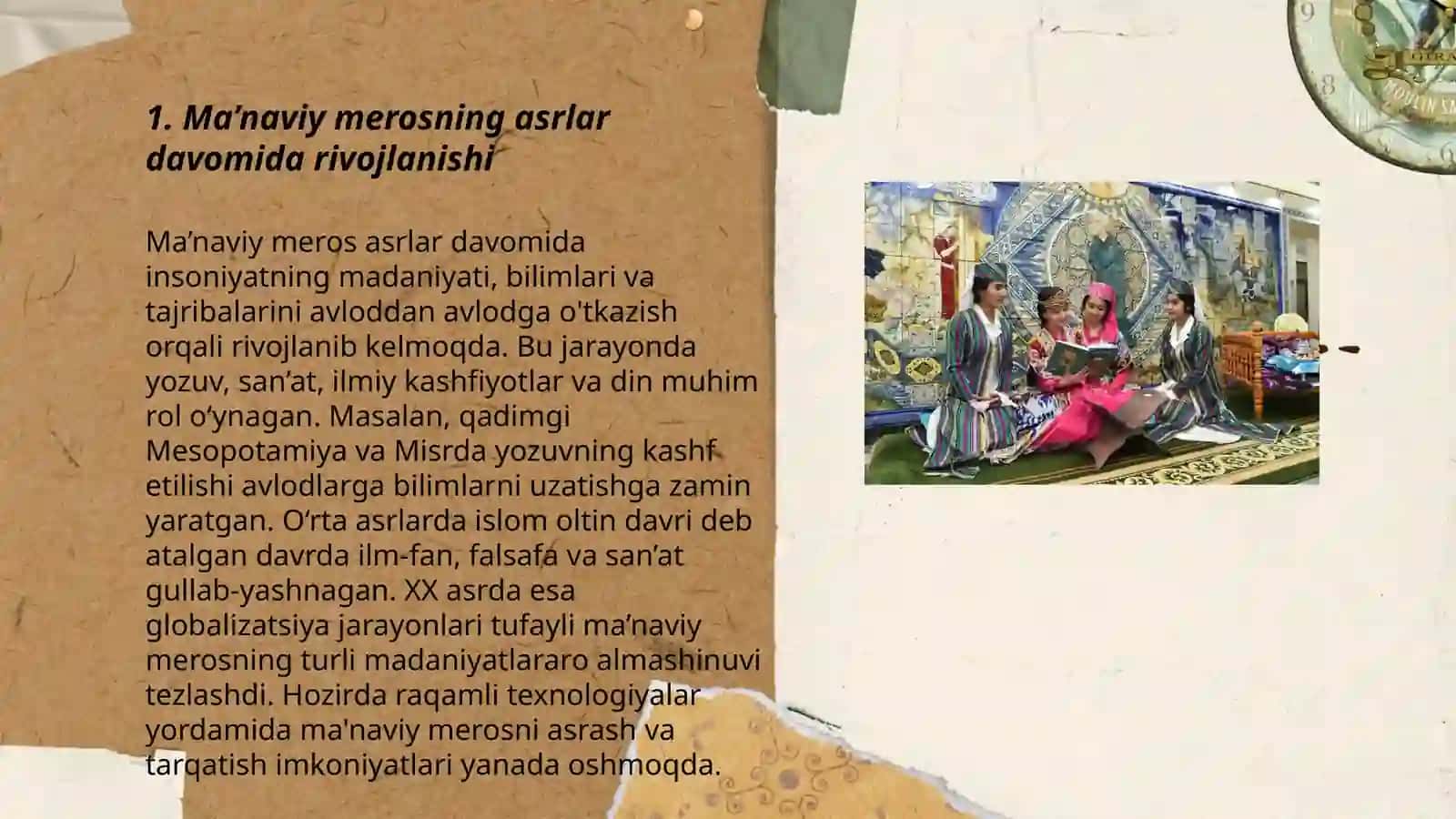 Ma’naviy va madaniy taraqqiyot 3