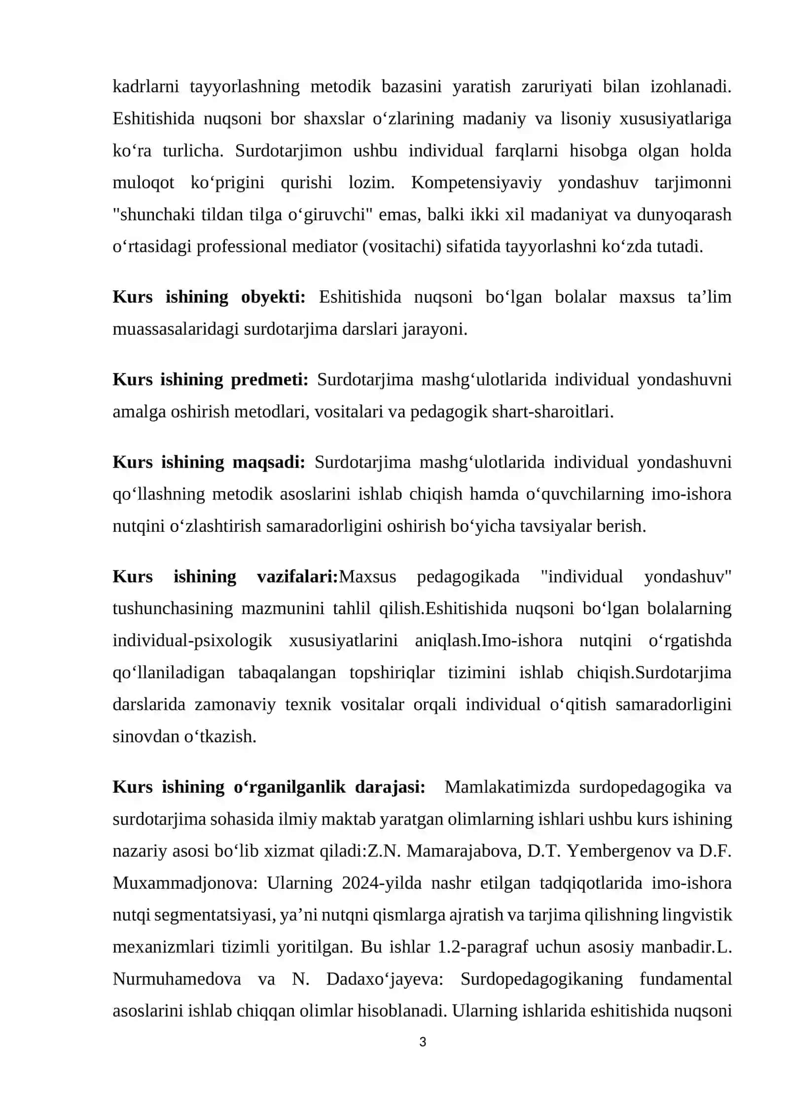 SURDOTARJIMONLIK FAOLIYATINING NAZARIY ASOSLARI VA DOLZARB MUAMMOLARI VA YECHIMLARI 3