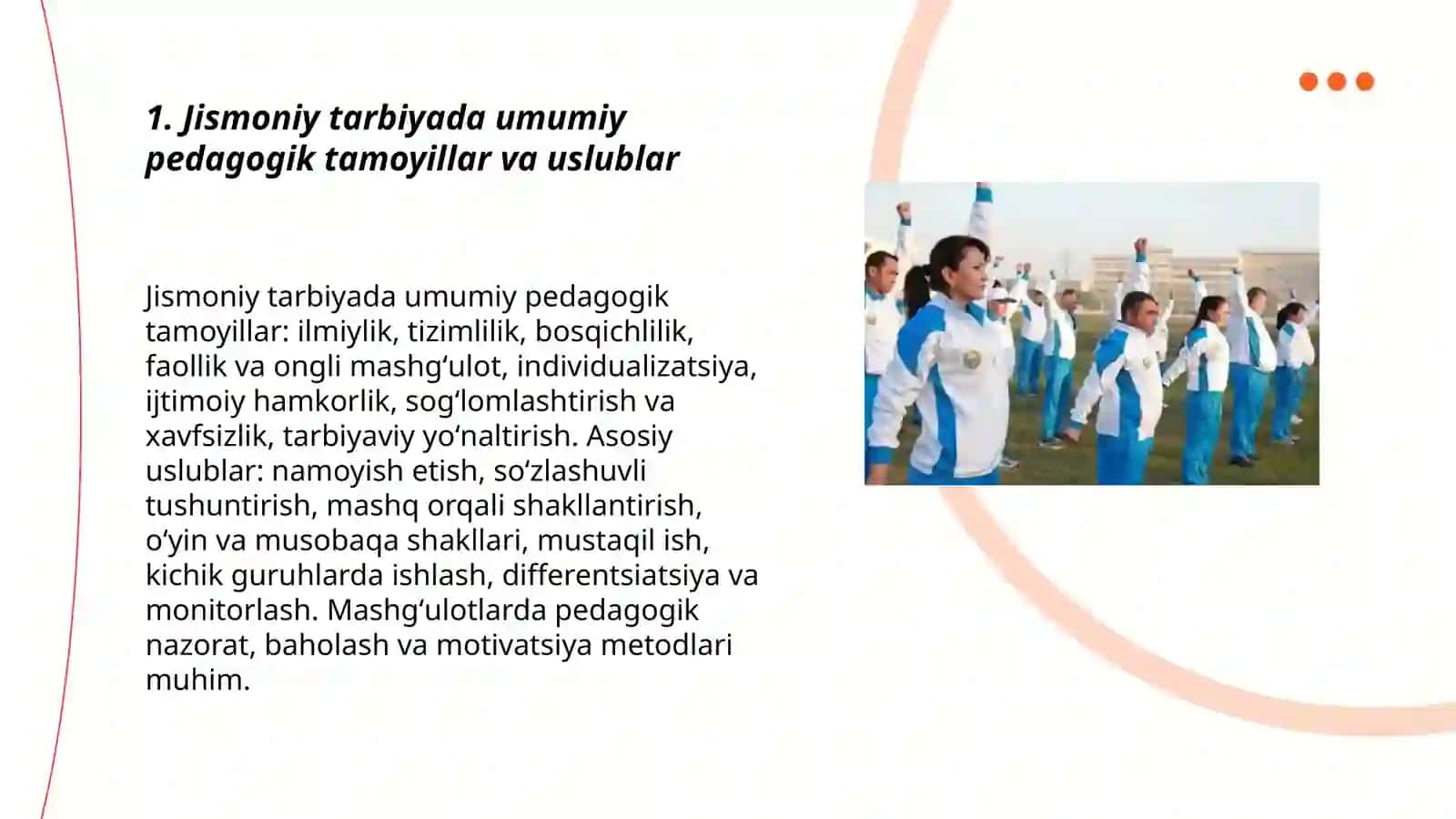 Jismoniy tarbiya nazariyasi va uslubiyati 3
