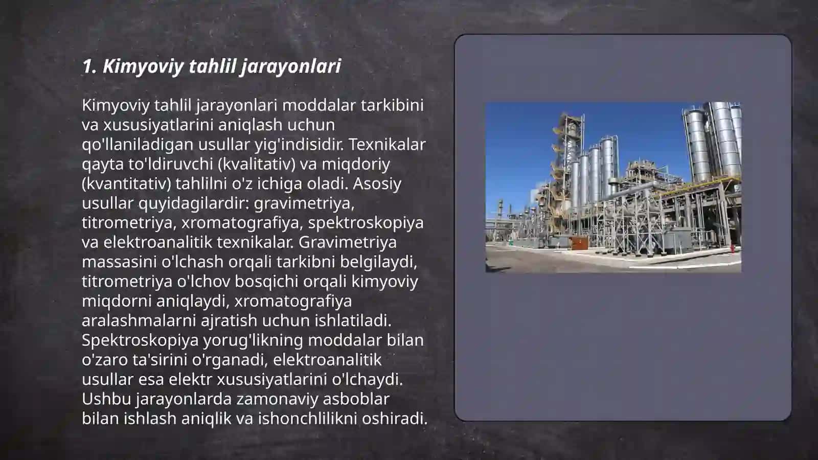 Kimyoviy tahlil jarayonlari 3