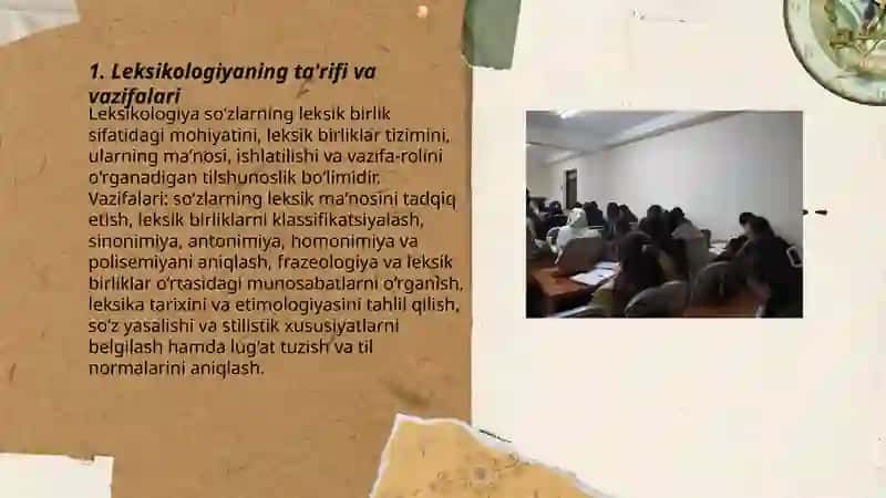 Leksikologiya haqida umumiy ma'lumot 3