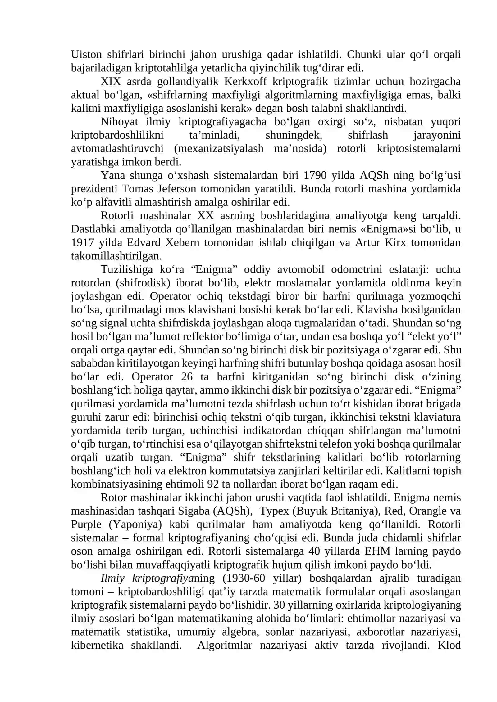 Axborotni xavfsizligida kriptografik usul va dasturiy vositalaridan foydalanish 3