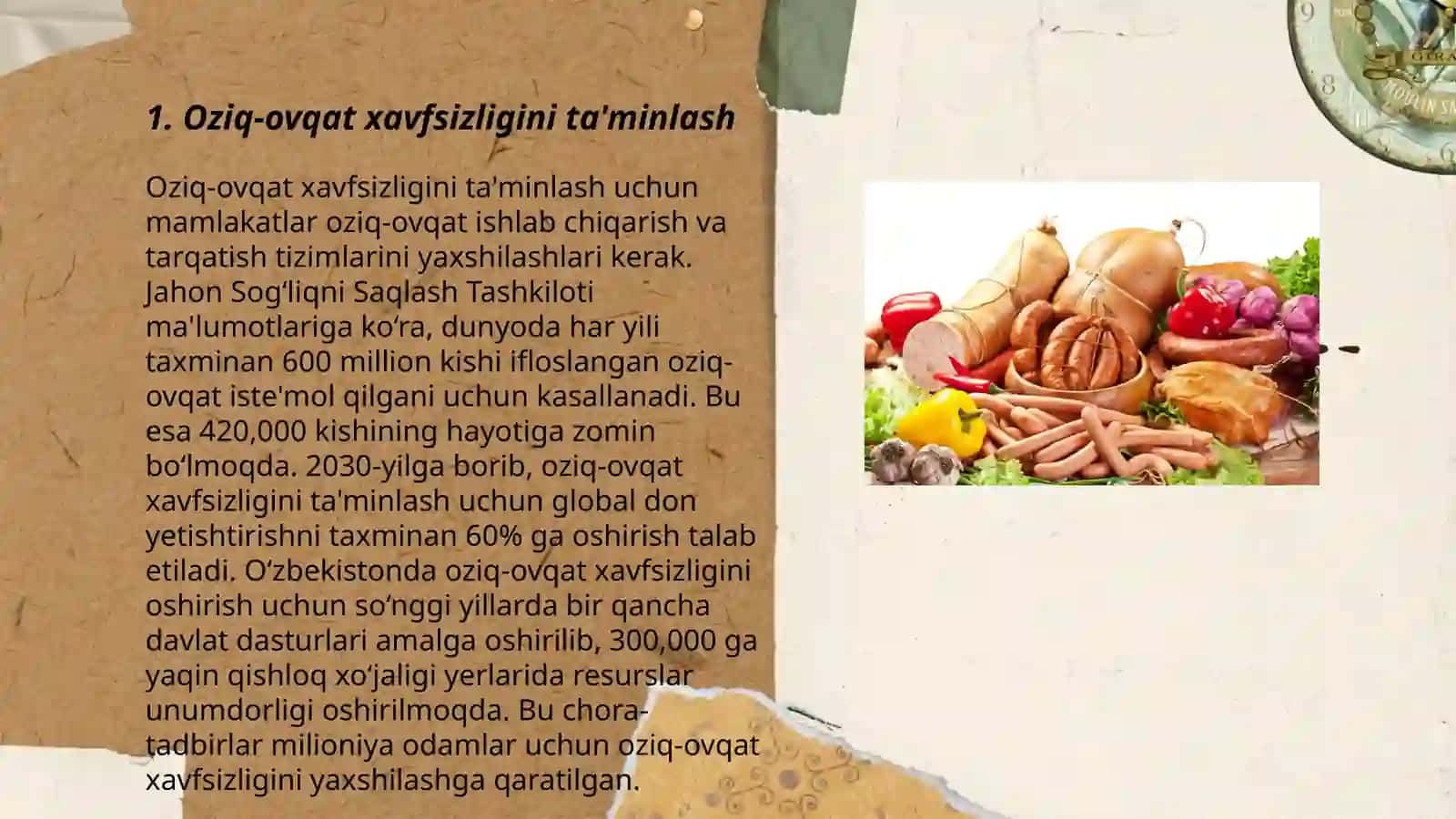 Oziq-ovqat mahsulotlarining xavfsizligi va ozuqaviy qiymati 3