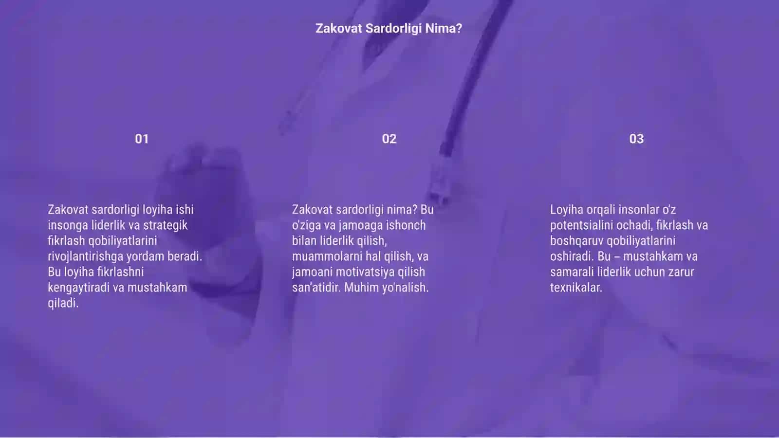 Zakovat sardorligi loyiha ishi 3