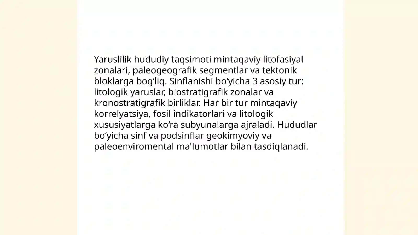 Yaruslilikni mintaqalar bo‘ylab tarqalishini tasvirlash 3