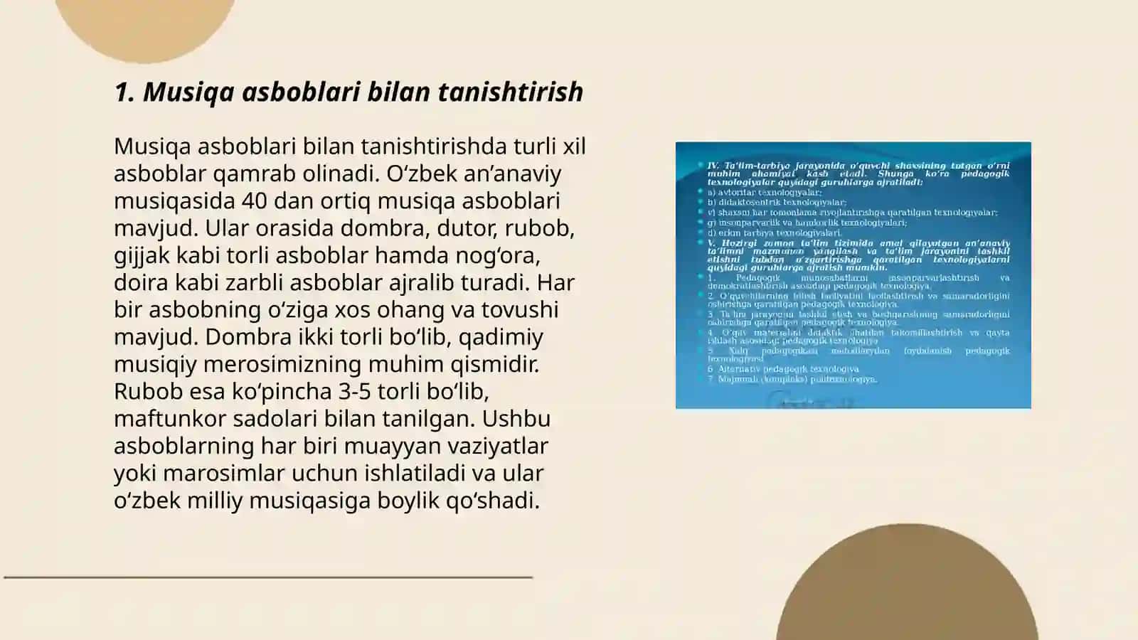 Ilk qadam davlat o'quv dasturi asosida faoliyat markazlarida maktabgacha yoshdagi bolalarni estetik rivojlantirishni tashkil qilish 3