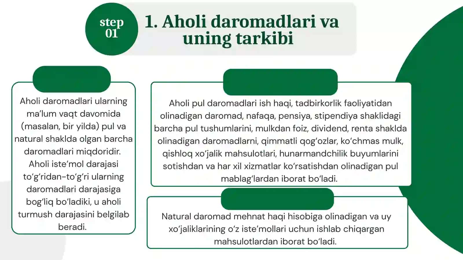 Aholi daromadlari va davlatning ijtimoiy siyosati 3