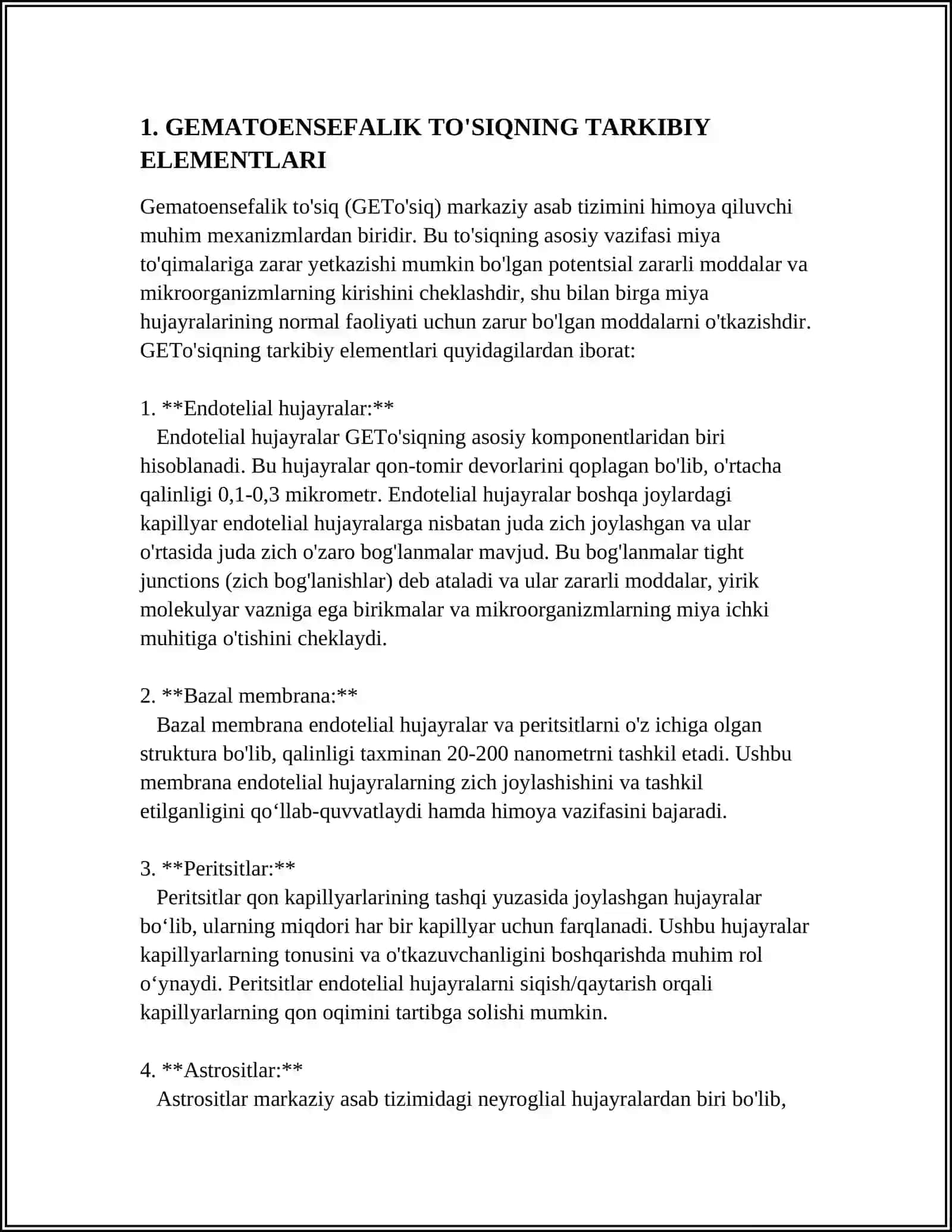 GEMATOENSEFALIK TO'SIQ GISTOFIZIOLOGIYASI 3