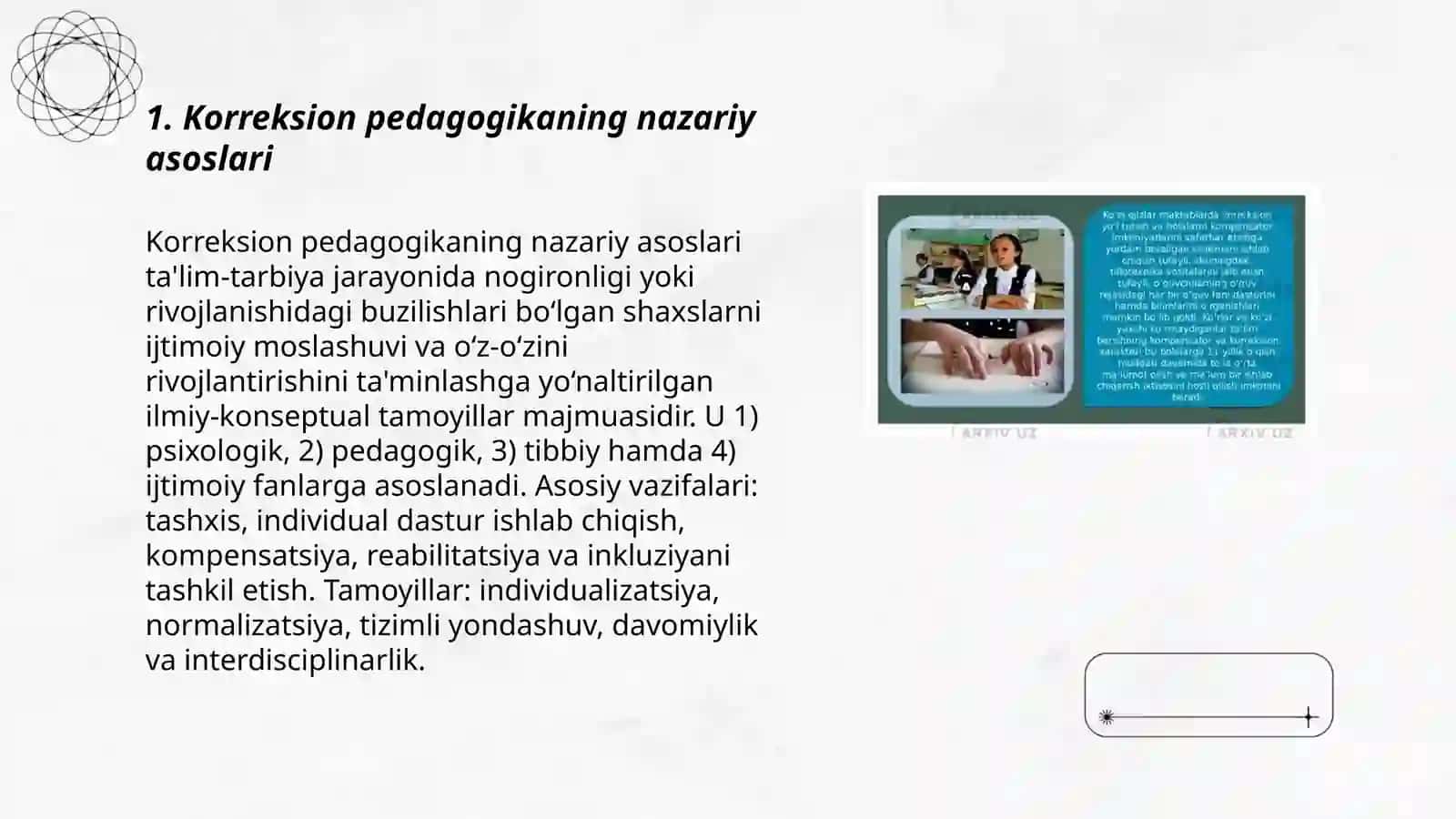 Korreksion pedogogika 3