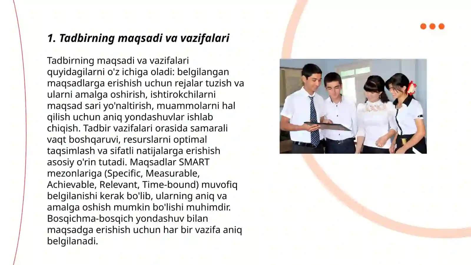 Ommaviy tadbirlar va ularning tashkil etish sabablari 3