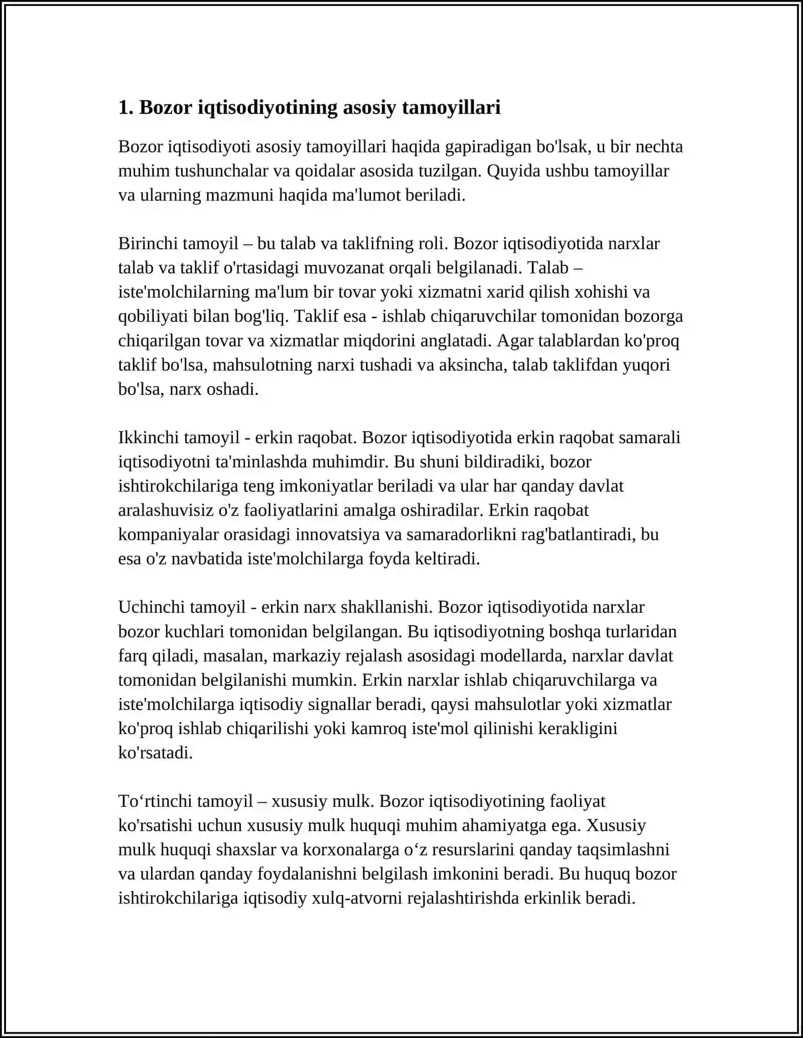 BOZOR IQTISODIYOTIGA MUXOLIF-SOTSIALISTIK YÕNALISH MOHIYATI VA UNING TARIXIY TAQDIRI 3