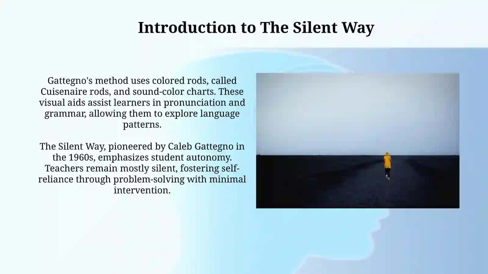 THE SILENT WAY 3