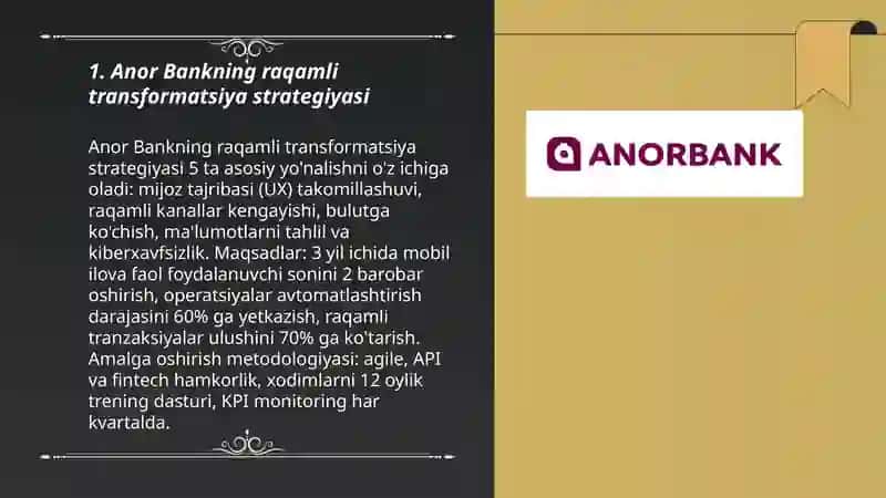 Anor Bankning raqamli transformatsiya strategiyasi 3