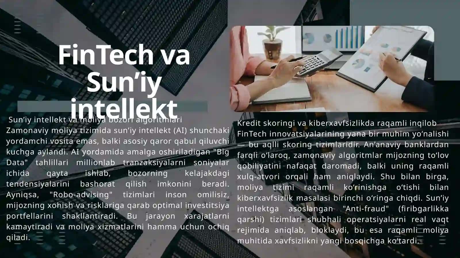 Moliyaning zamonaviy konsepsiyalari va ularning hozirgi zamon xususiyatlari 3