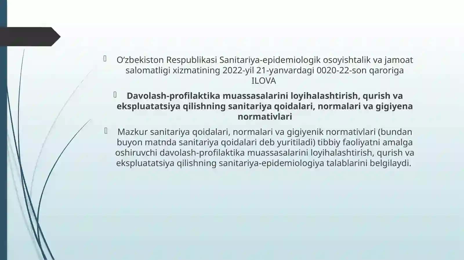 Tibbiyot muassasalarida oshxonalarni loyihalash 3