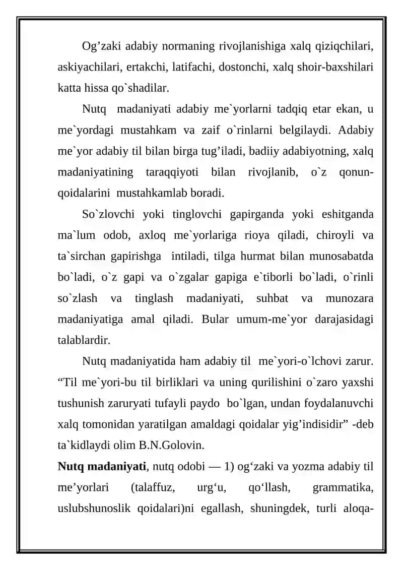 O‘zbek adabiy tili me’yorlari 3