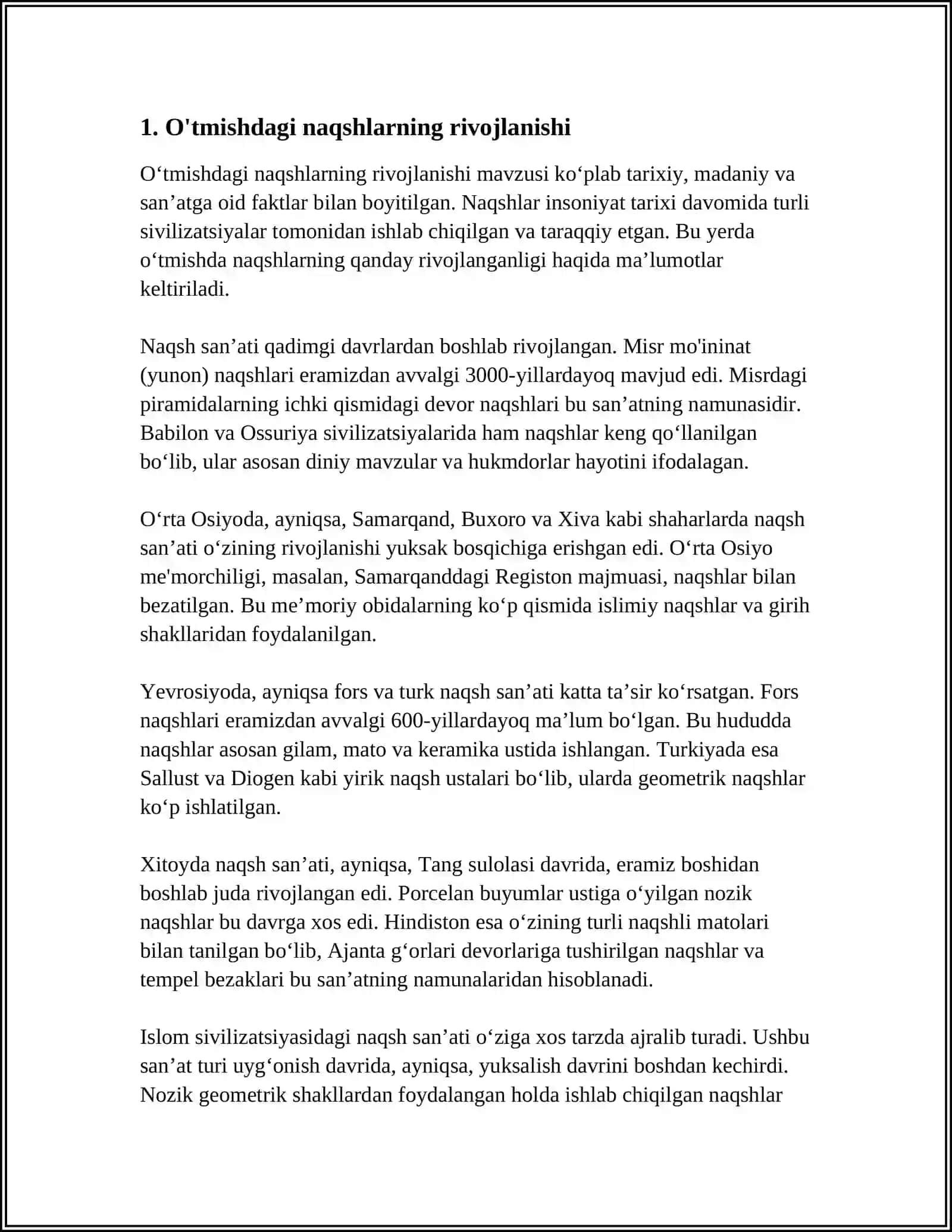 OTLARDAGI KELISHIK SHAKLLARI 3