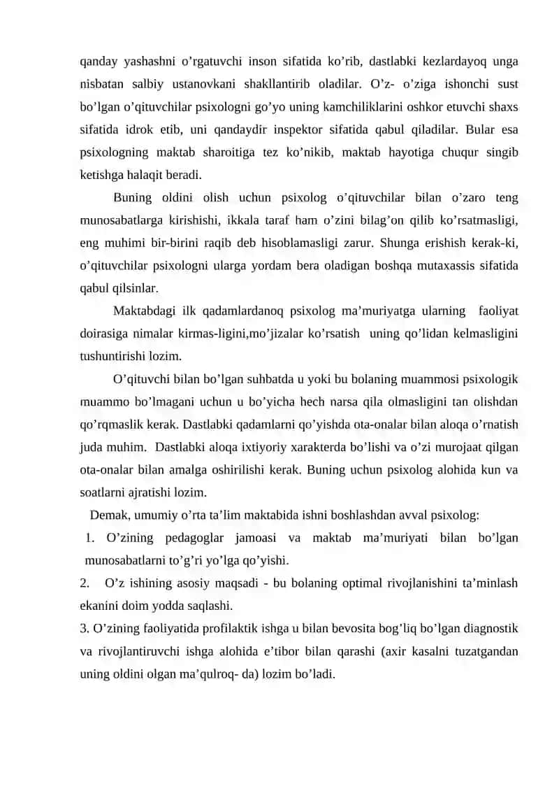 Kasbiy shaxsiy rejalarni tuzish 3