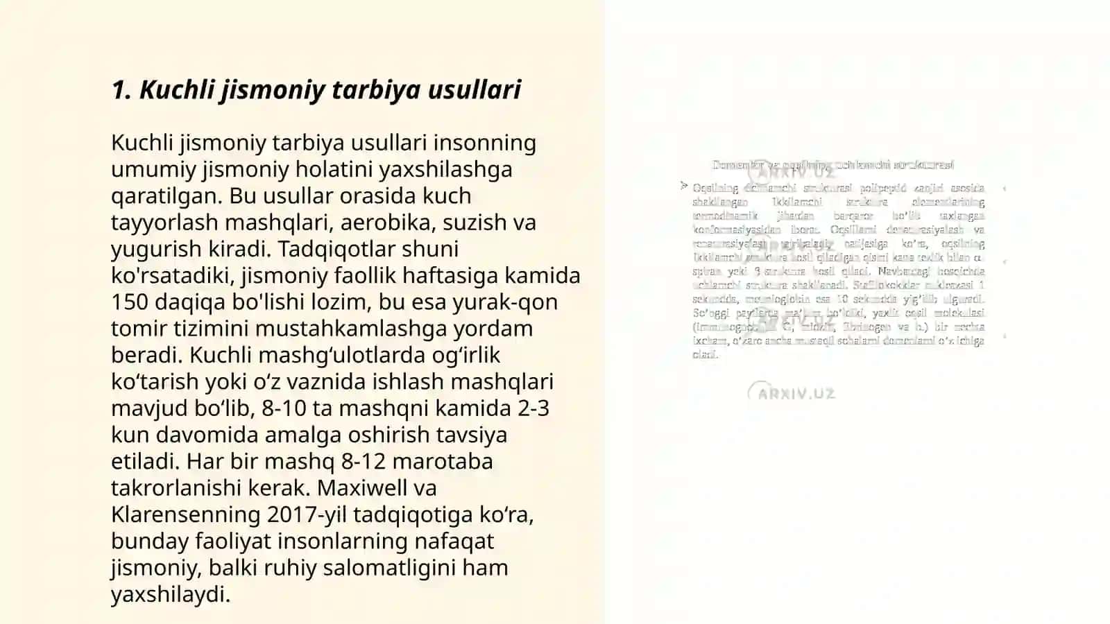 Kuchli jismoniy tarbiya usullari 3