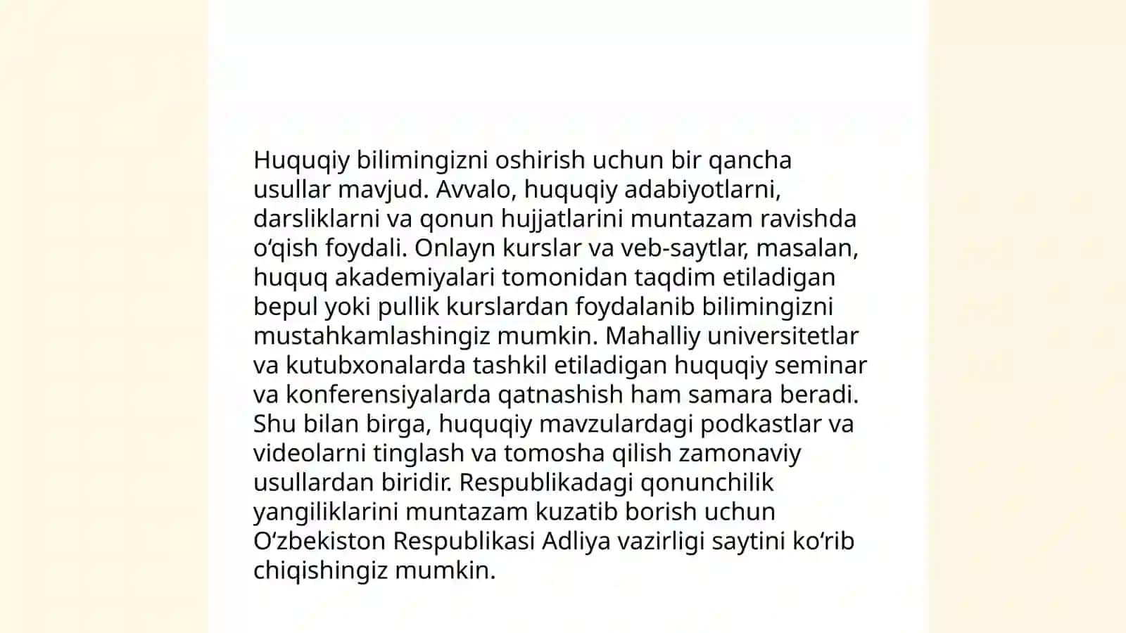 Yuristlarning shaxsiy rivojlanishi 3