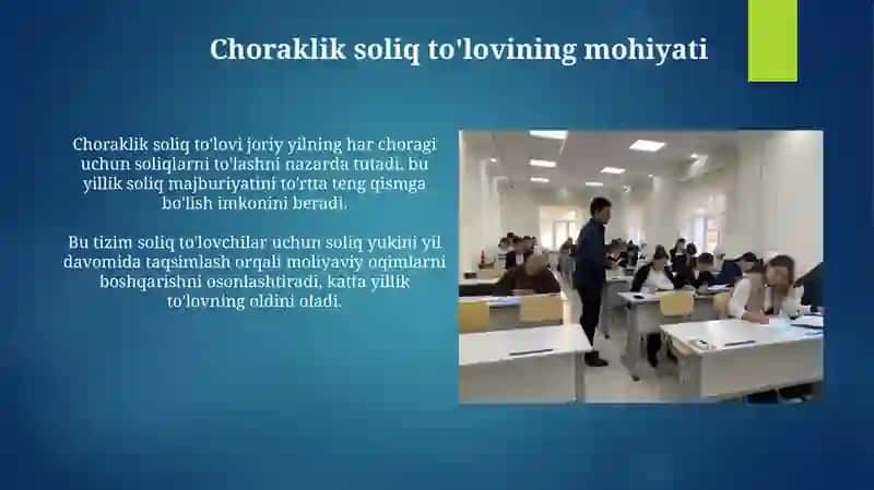 Kvartal taksiyonomasini tatbiq qilish 3