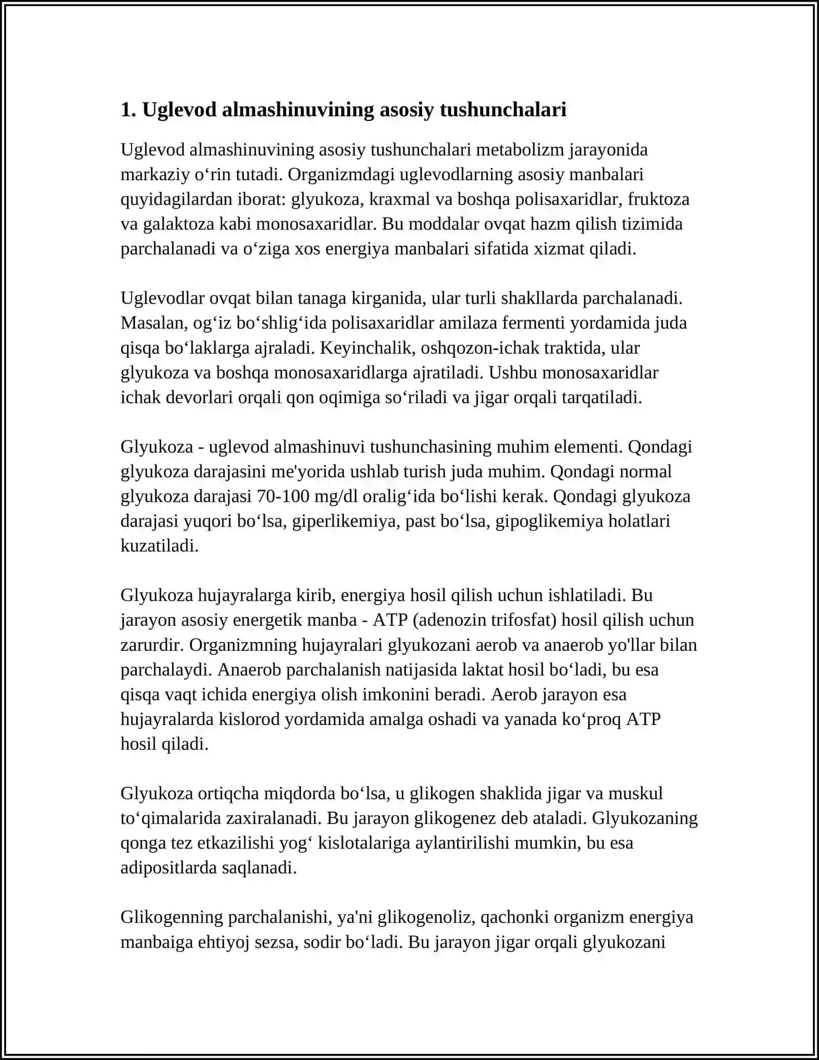 UGLEVOD ALMASHINUVI AHAMIYATI VA UNING BUZULISHI HAQIDA MA'LUMOT 3