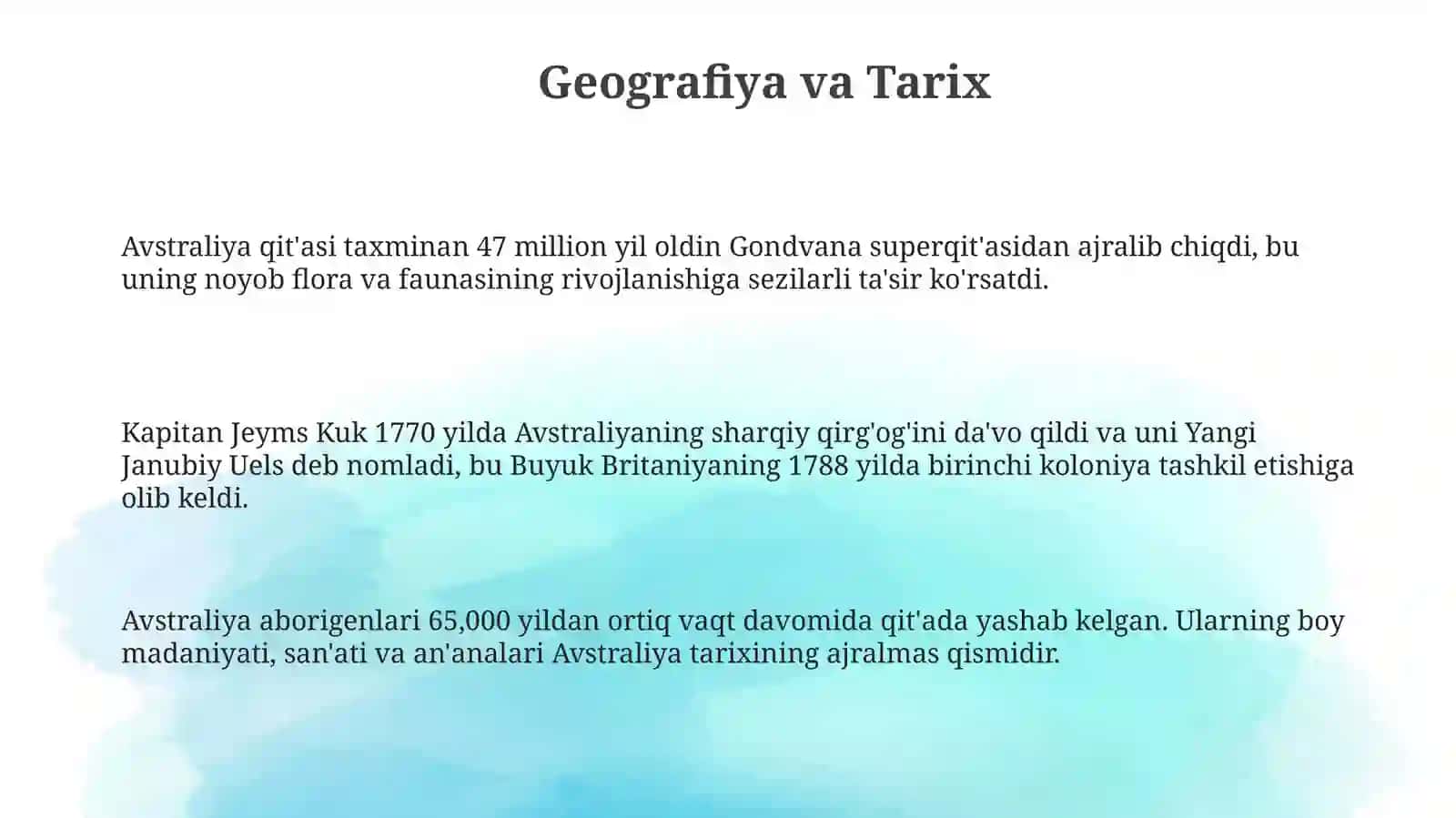 Avstraliyamaterigi 3