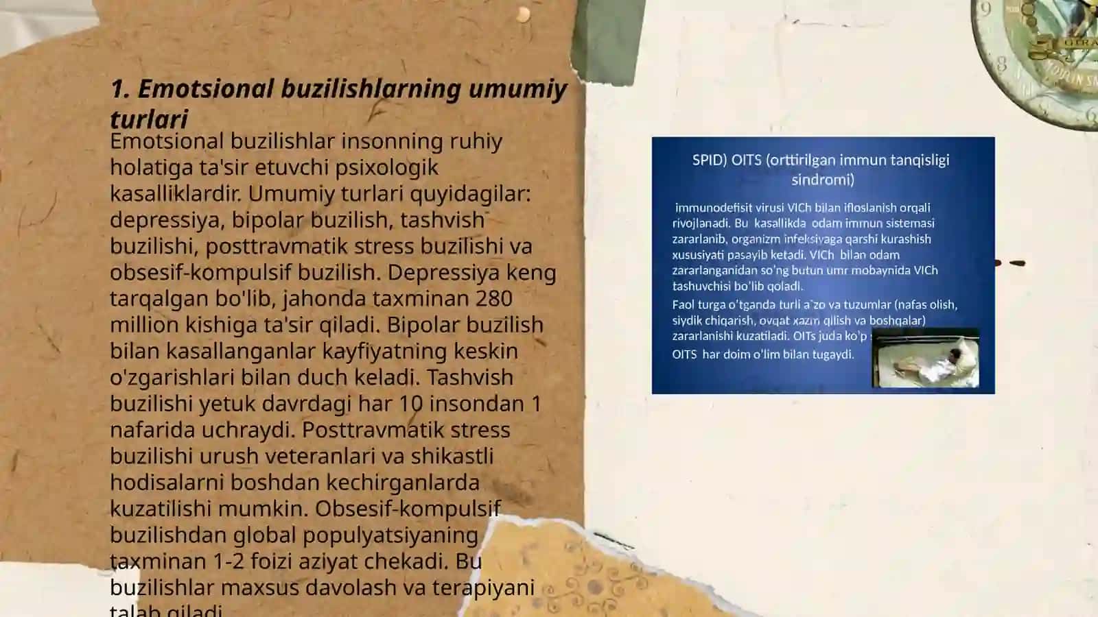 Emotsiya jarayonining turli-tuman kasalliklarida buzilishi 3