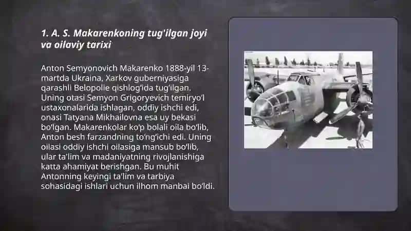 A. S. Makarenko hayoti ijodi va pedagogikada tutgan oʻrni uning merosi 3