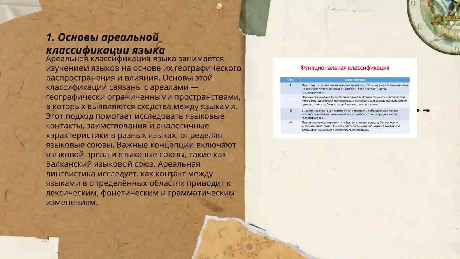 Ареальная и функциональная классификация языка 3