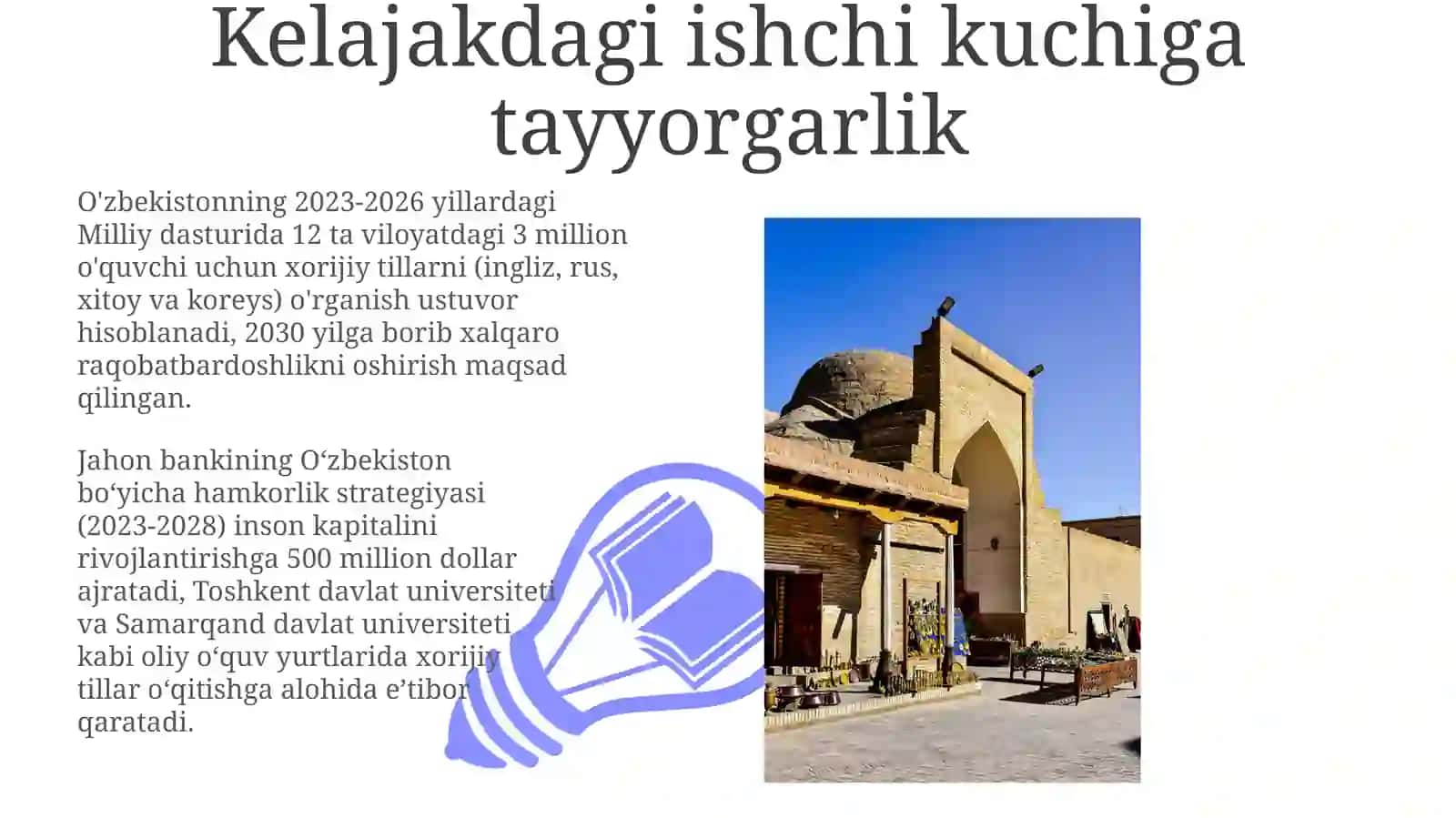 XorijiytilsavodxonligiYangiO’zbekistontaraqqiyotiningmuhimomilisifatida 3