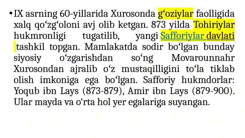 IX-XIII asrlar davri tarixiy geografiyasi 3
