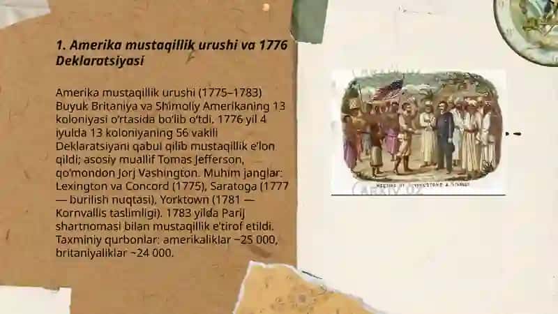 18 asrdan 1870 yillargacha AQSh 3