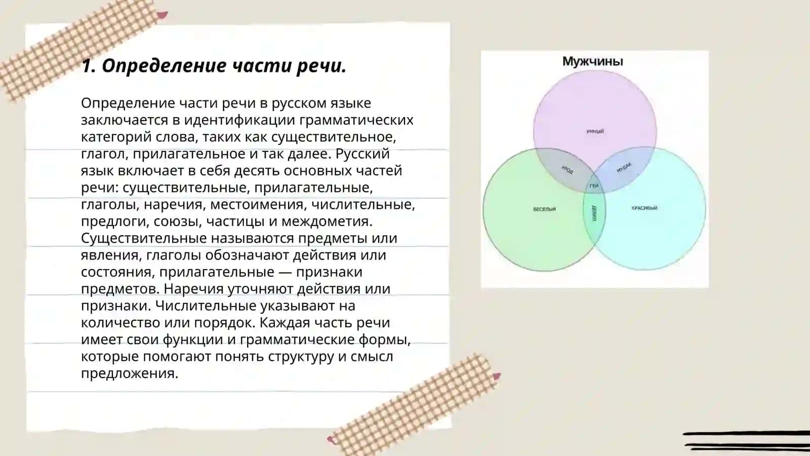 Грамматическая категория 3