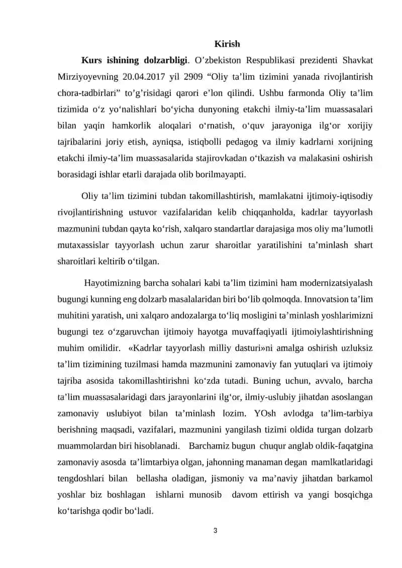 O`QUVCHILARGA YO`G`OCHLARNING TUZILISHI VA TURLARI MAZUSINI O`QITISH METODIKASI 3