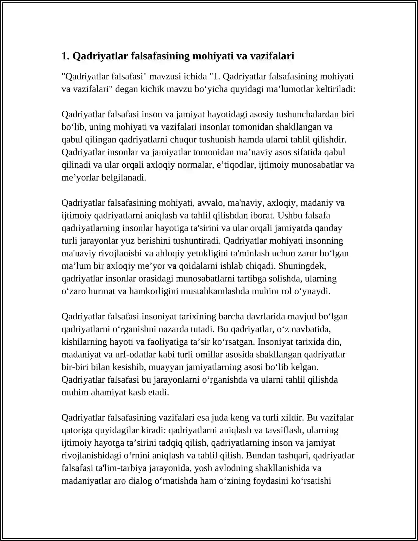 QADRIYATLAR FALSAFASI 3