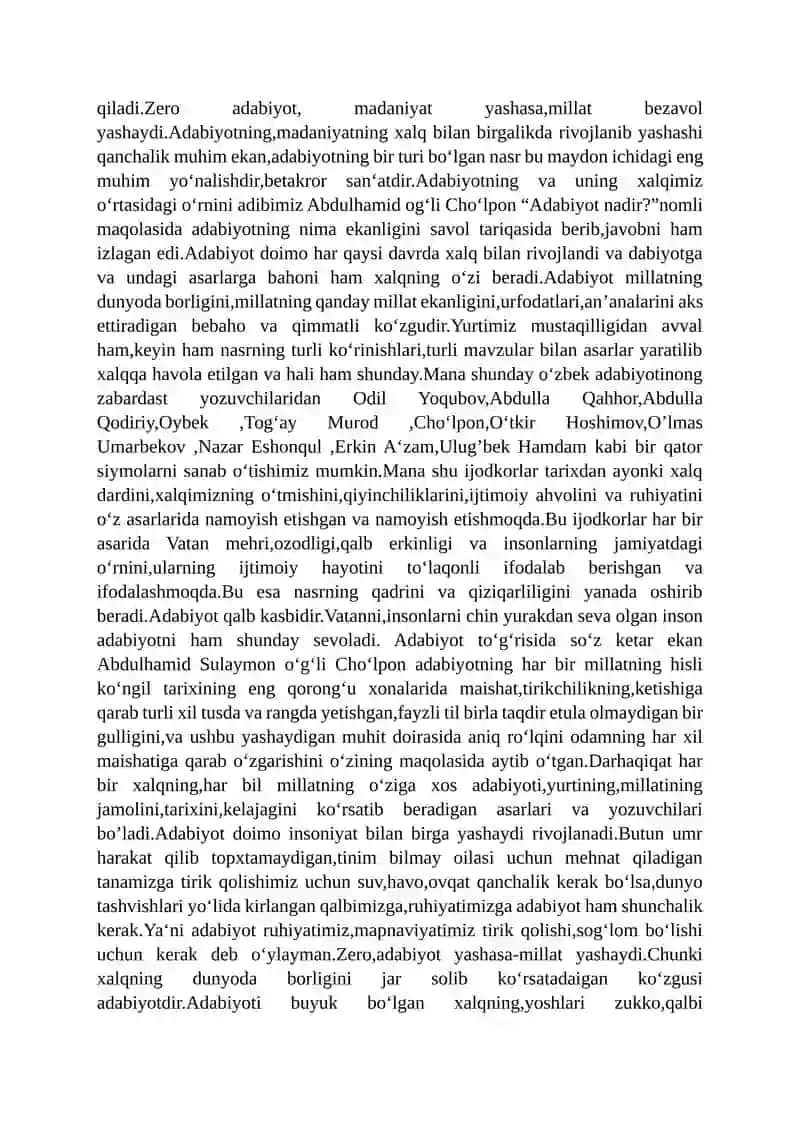 Ulug‘bek Hamdam asarlarida milliy ruh va talqin 3