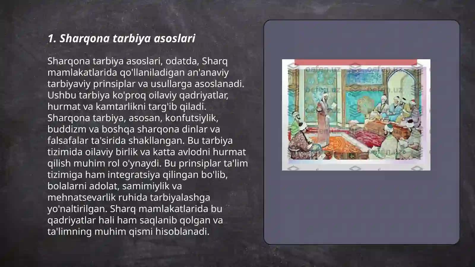 Sharqona tarbiya va muosharat odobining muloqotga ta'siri 3