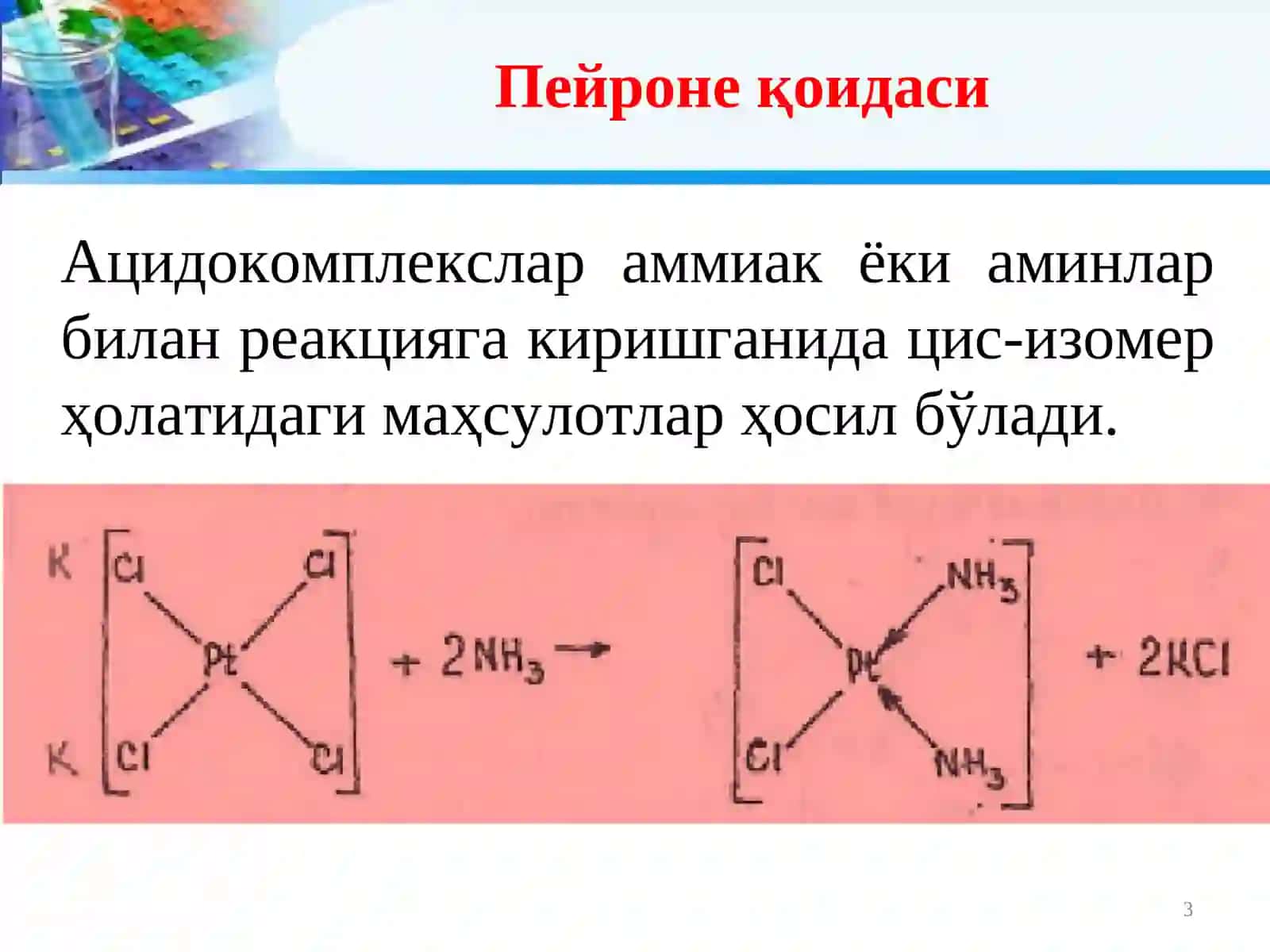 Координация қобиқдаги лигандларнинг ўзаро таъсирлашуви 3