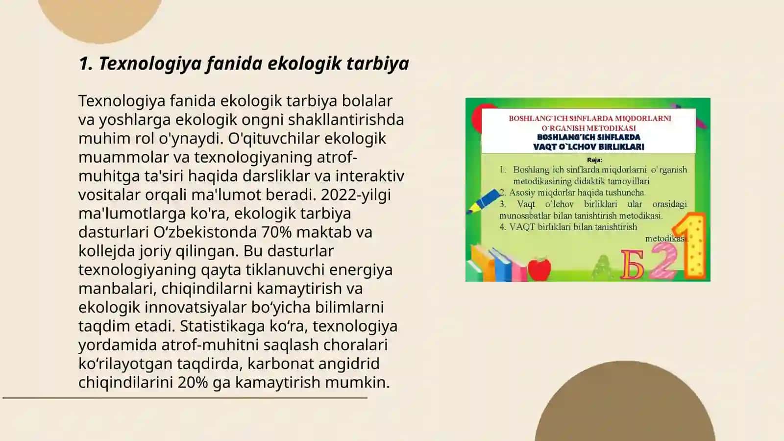 Texnologiya fanida ekologik tarbiya 3